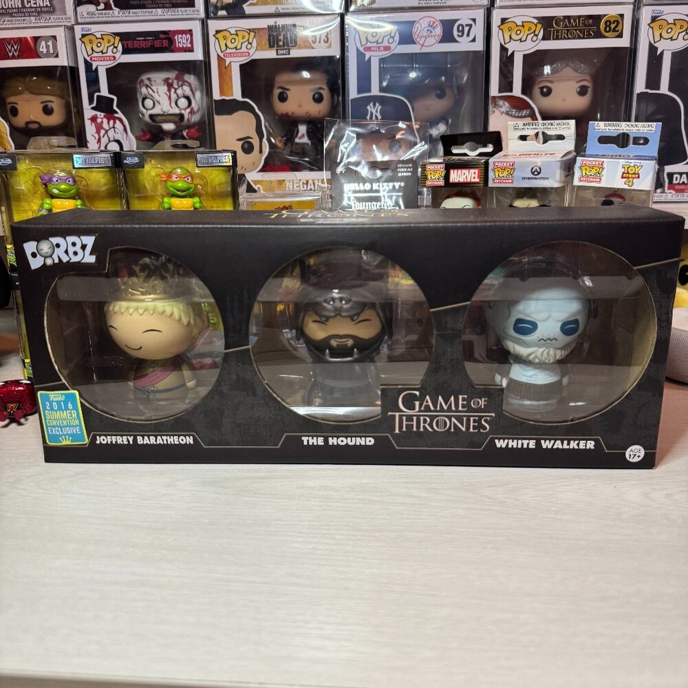 Funko Dorbz: Game of Thrones - Joffrey The Hound White Walker 3 Pack 2016